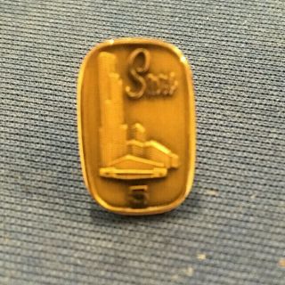 Sears 5 Year Service Pin,  1/10 10kt Gold - Filled,  Willis Building