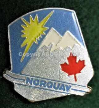 Ski Mount Norquay Banff Alberta Canada Lapel Pin Austria Made
