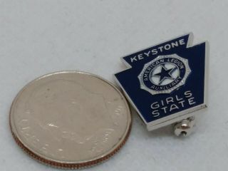 Keystone American Legion Auxiliary Girls State Hat - Lapel - Pin 2