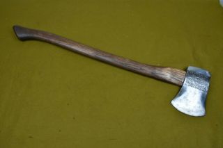 Old/vintage Knapp & Spencer,  Sioux City,  Iowa,  Monarch Embossed 4lb Felling Axe