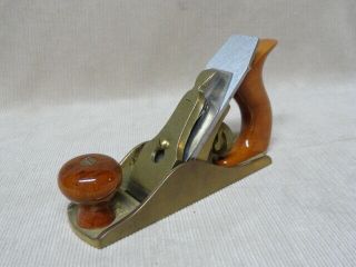 Lie Nielsen No.  1 Bronze Hand Plane Desirable Small Size Early Model
