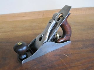 Rare Antique Vintage Stanley No 2 Type 2 (1869 - 72) Pre - Lateral Woodworking Plane