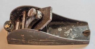 Antique Very Rare Stanley 101 1/2 Bull Nose Block Plane Woodwork Tool