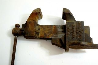 Vintage CHAS PARKER No 104 Bench Vise with 4 