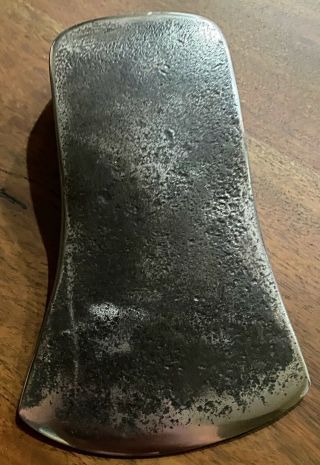 1842 Isaac Walker Hand Made Perfect Peoria Single Bit Embossed Axe Head Ax 6