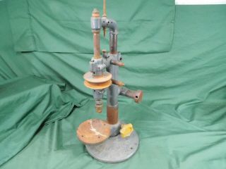 Vintage Langelier Mfg Co.  18 " Bench Top Drill Press Prov Ri Usa Antique Tool