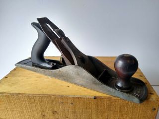 Vintage Stanley Bailey Smooth Bottom No.  5 Plane.  Type 16 1933 - 1941