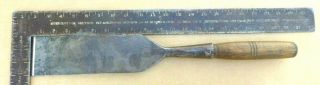 Antique Timber Framing Chisel Slick Ohio Tool Co.  Wood Handle 3 "