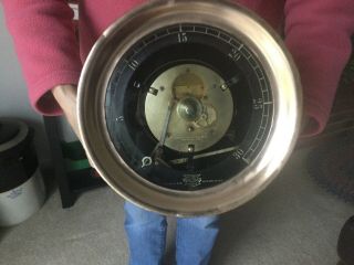 Antique Crosby Steam Pressure Gauge,  Recorder Gauge