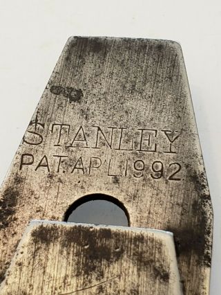 Antique Stanley No.  1 Wood Plane Rare 6