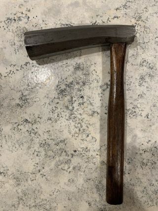 4 Lb 10 Oz Antique Dog Head Blacksmith Saw Makers Hammer