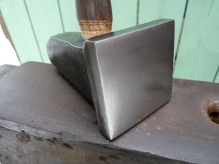 Vintage Atha Blacksmith/anvil/forge Flatter Hammer Mkd.  2 1/2 Vg