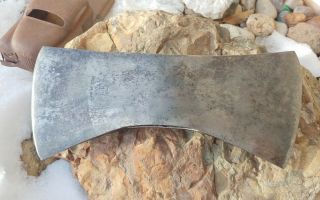 Vintage Hb Hults Bruk Double Bit Cruiser Axe Head 10 1/2 " Long Made In Sweden