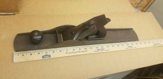 Early Type Stanley Rule & Level Co.  No.  3 Smooth Plane Approx 20.  5 Inches Long