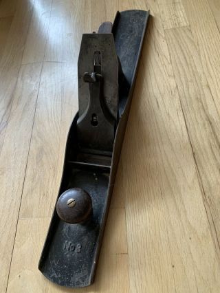 Vintage Stanley Bailey No.  8 Smooth Bottom Jointer Plane