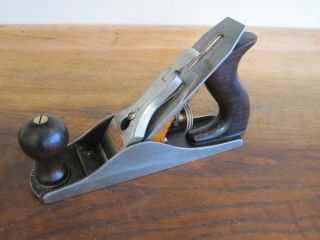 Antique Vintage Stanley No.  3 Type 15 (1931 - 1932) Smooth Woodworking Tool Plane