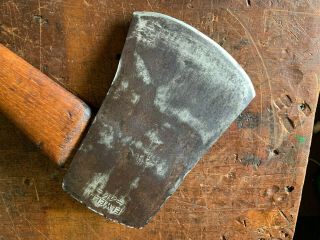 Vintage Elwell 4 1/2lb Axe Made in England Handle piece 2
