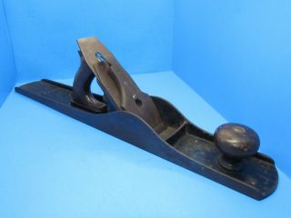 Early Union No 7c Wood Jointer Plane Marked Pat Apl 