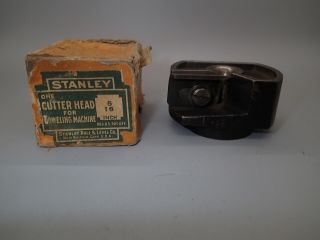 5/16 " Cutter Head W/box For Stanley No.  77 Dowel Machine