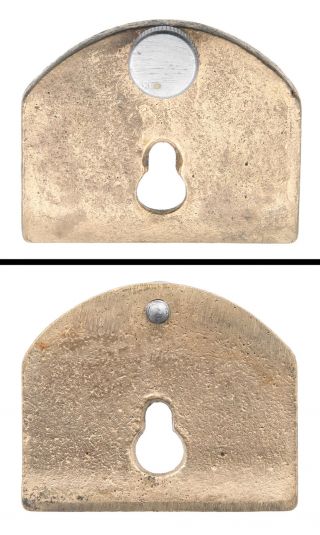 Orig.  Cast Bronze Cap For Stanley No.  71 Spokeshave - W/ Screw - Mjdtoolparts