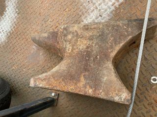 170 Lb M&S Armitage Mouse Hole Forge Blacksmith Anvil circa 1830 5