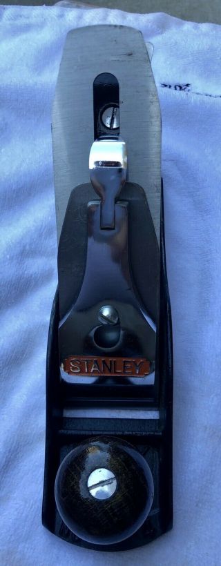 1940 ' s STANLEY TOOLS BAILEY NO.  4 SMOOTH PLANE VINTAGE WOODWORKING TOOL 2