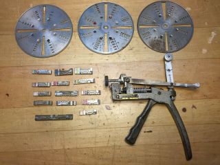 Vintage Curtis Industries Model 14 Key Cutter