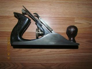 Vintage Stanley Bailey 4 Smooth Bottom Wood Plane