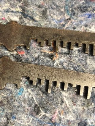 Rare Romer & Co.  Antique Lock With Two Keys 3