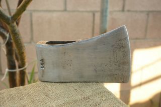 Vintage COUNCIL 3 - 1/2 Lbs Single Bit Axe Head Michigan Pattern,  Made In USA 2