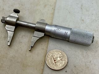 Vintage Ls Starrett 700 0 - 1 " Inside Micrometer,  Shipng