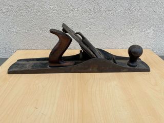 Vintage Stanley Bailey No.  6 Plane Smooth Bottom With Pat.  Number