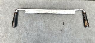 Vintage Winsted Edge Tool Carpenters Draw Knife 14 " Connecticut