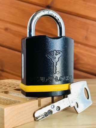 Mul - T - Lock High Security Padlock W/ Key Locksport Interactive Heavy Duty Lock