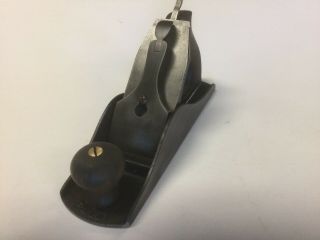 Stanley/Bailey No.  4 - 1/2 C Smooth Plane.  Over 110 years old. 3
