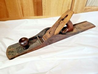 Antique Stanley Bailey No 7 Corrugated Jointer Plane 1902