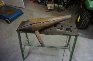 Rare Vintage Wooden Tinsmith Tinner 