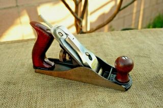 Vintage Rare Stanley No.  3 (12 - 003a) Jack Plane Smooth Bottom Made In Usa