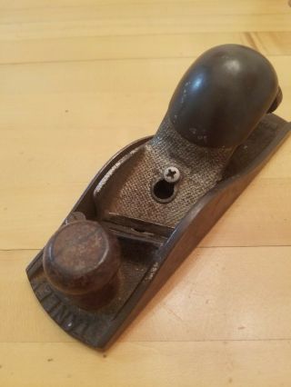 Stanley No.  140 Skew Rabbet And Block Plane Woodworking Carpentry Tool Type 2
