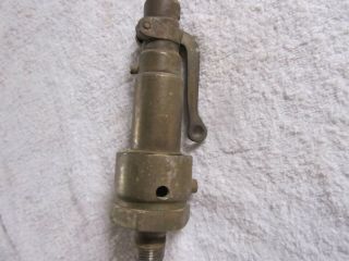 Vintage Lunkenheimer Brass Boiler Steam Clave Whistle Pressure Relief Value