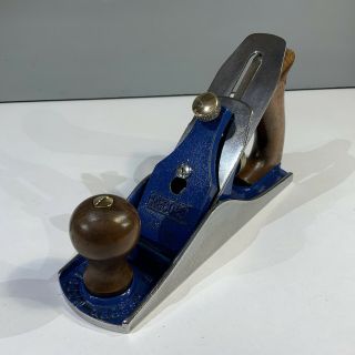 Vintage Record Marples No 4 Smoothing Plane With Beech Handles