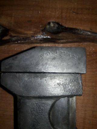 Antique 1904 Bay State Tool Co.  Quick Click Adjustable Pipe / Monkey Wrench 2