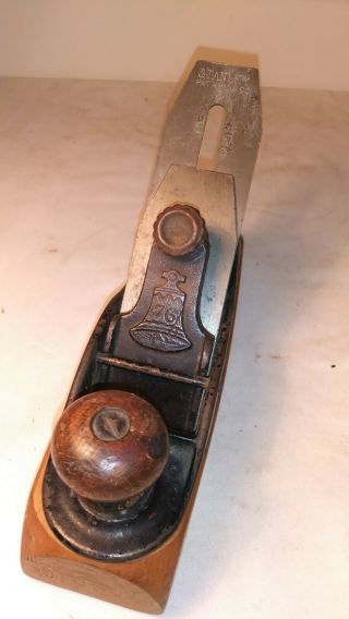 Stanley Liberty Bell No 122 Transitional Plane April 19,  1892 Date (inv511)