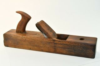 16 " Antique Large Wooden Hand Plane Vintage Tools