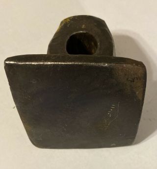 Vintage Unmarked Blacksmith Flatter Hammer Head Anvil