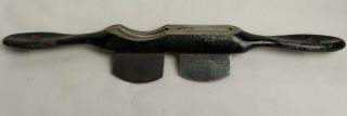 Vintage STANLEY Sweetheart No 60 Double Spoke Shave Curved Flat Woodworking Tool 2