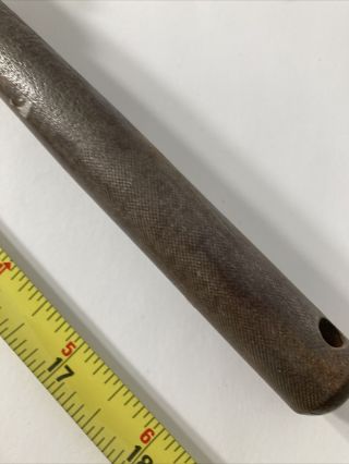 VINTAGE 19” NO.  7 TAP WRENCH GREENFIELD TAP & DIE MA. 3
