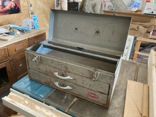 Vintage Craftsman 2 Drawer Tool Box