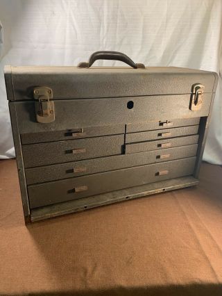 Kennedy 7 Drawer Machinist Tool Box No 520 Collectible Machinist Tool Chest