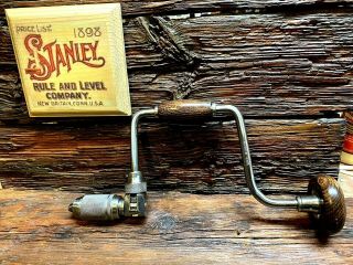Stanley 965 10 " Hand Brace Made In Usa